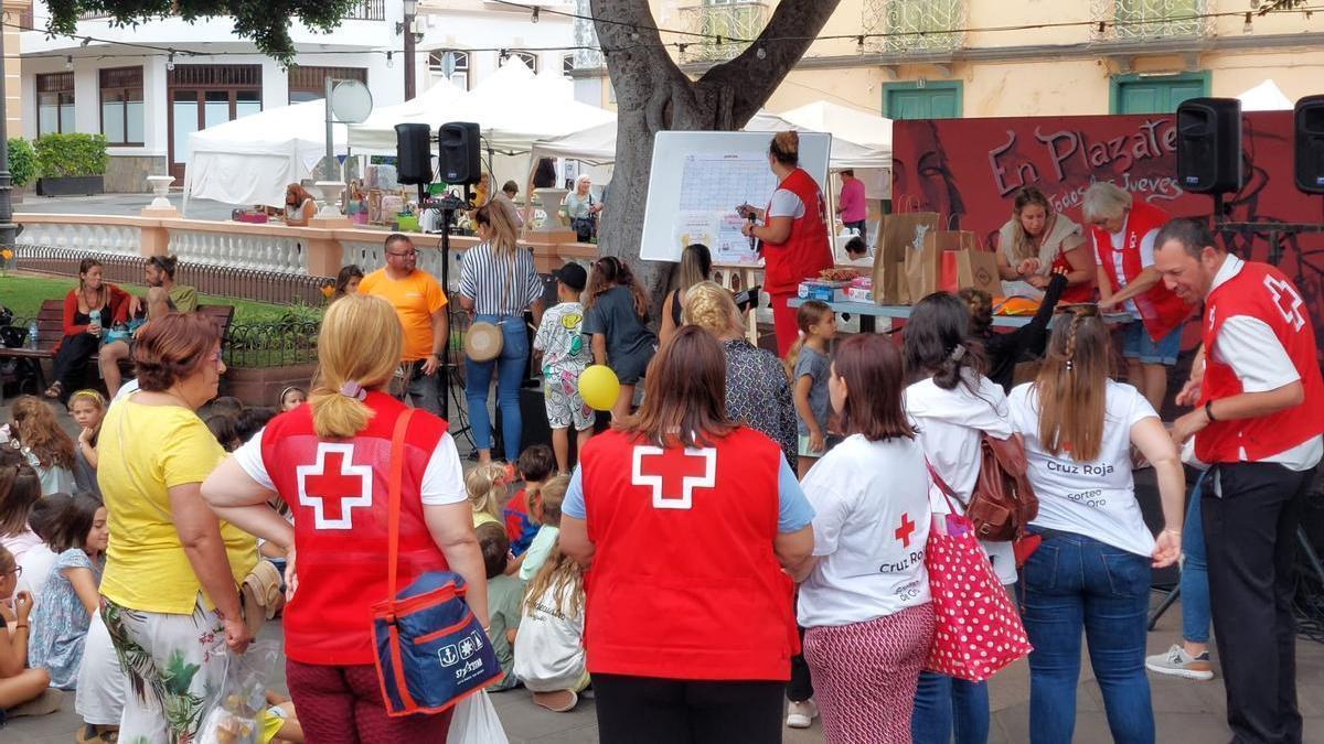 Actividad de Cruz Roja en Santa Cruz de Tenerife
