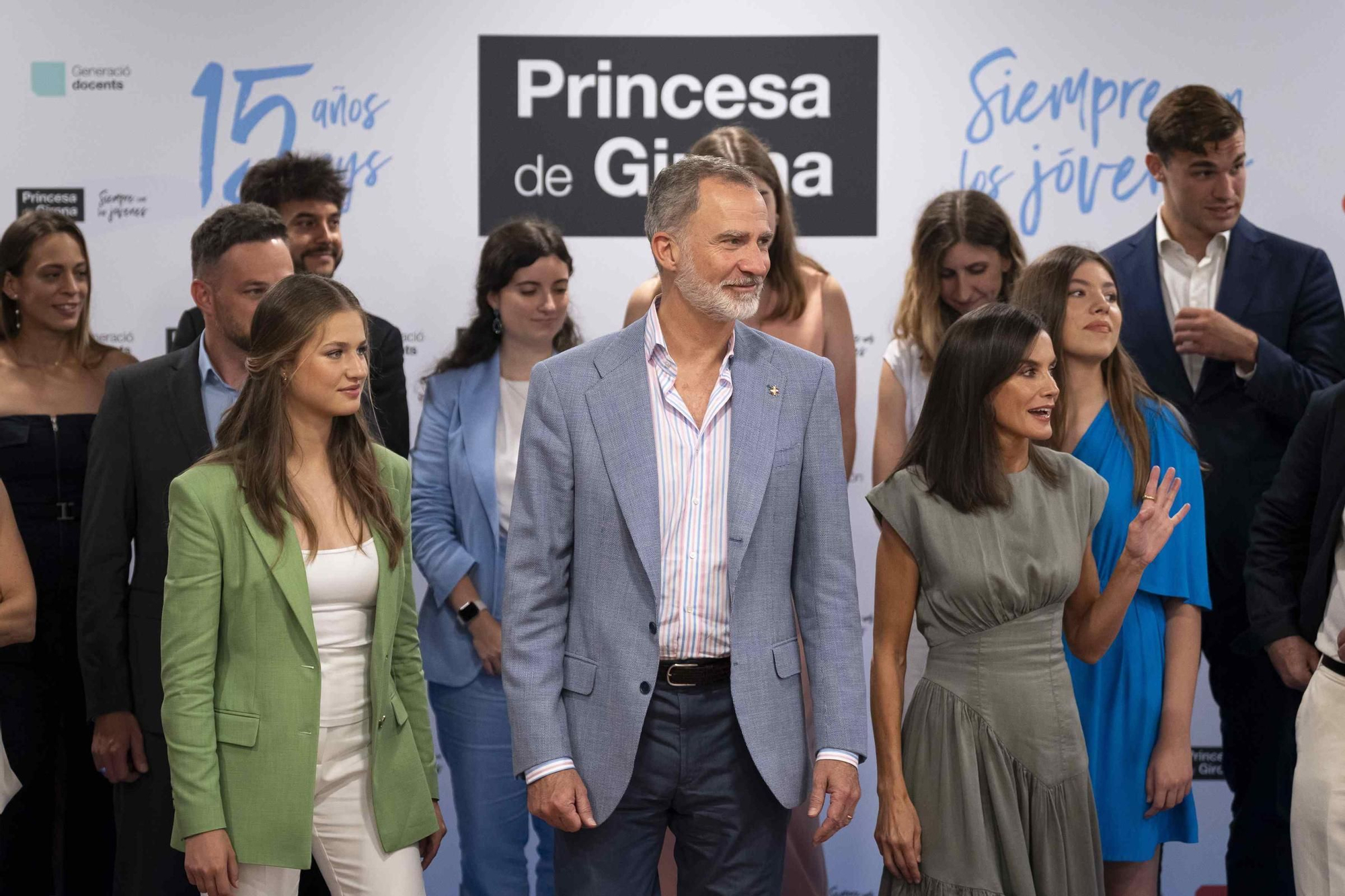 Les imatges de la princesa Elionor a Girona