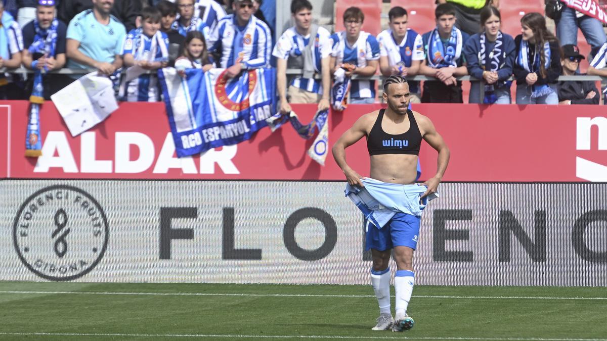 Girona - Espanyol: Stuani decide con un penalti polémico