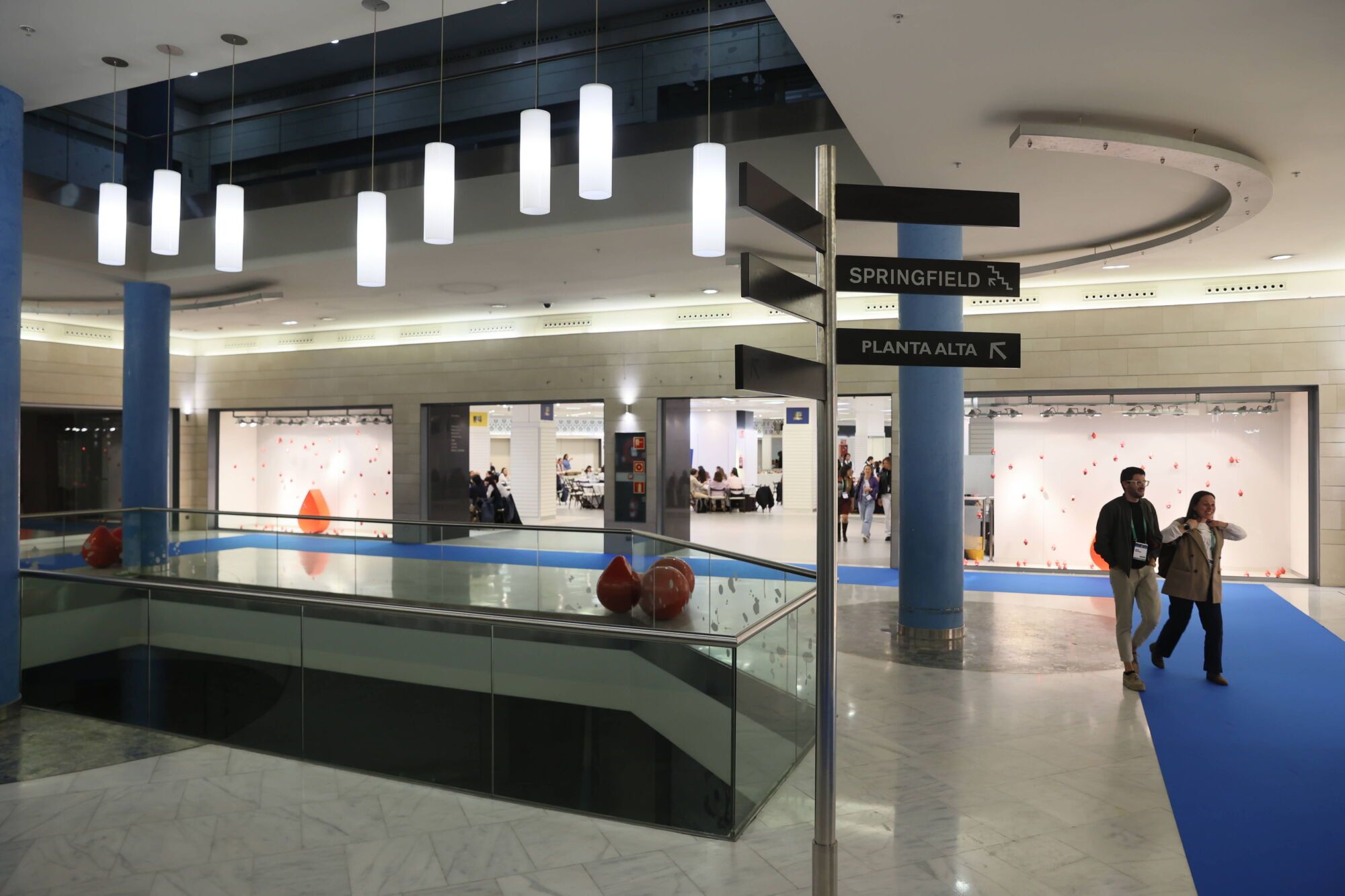 La antigua galería comercial del Calatrava. 