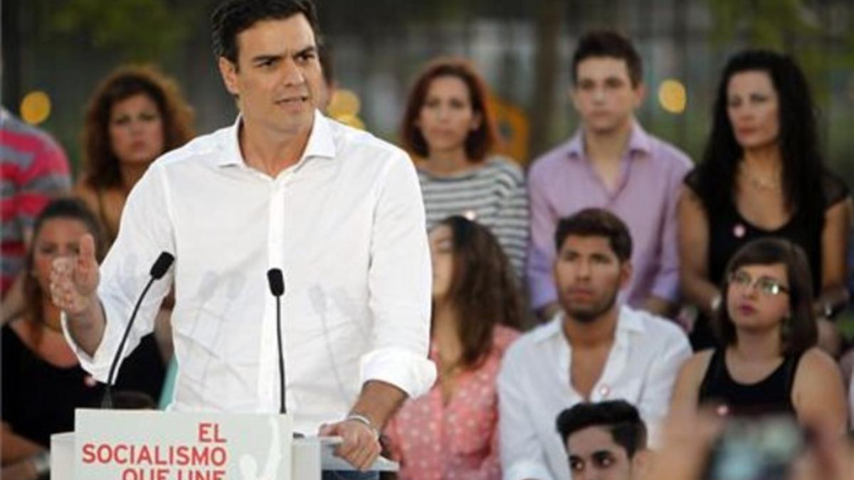 El líder del PSOE, Pedro Sánchez.