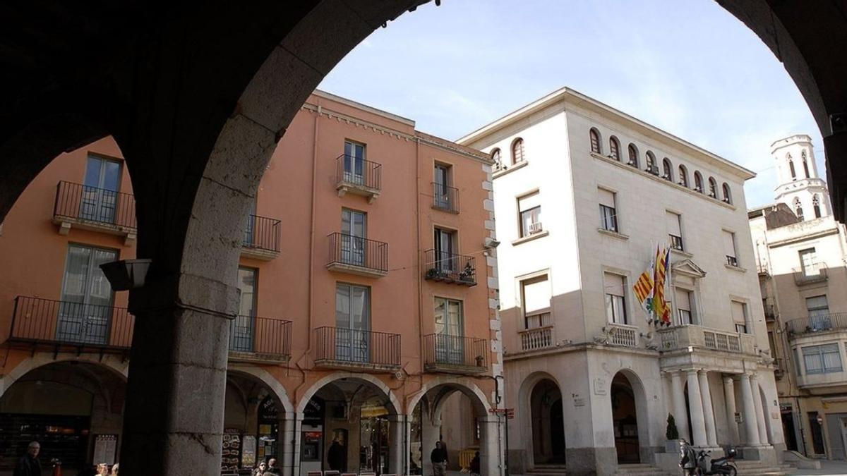 Plaça de lAjuntament de Figueres