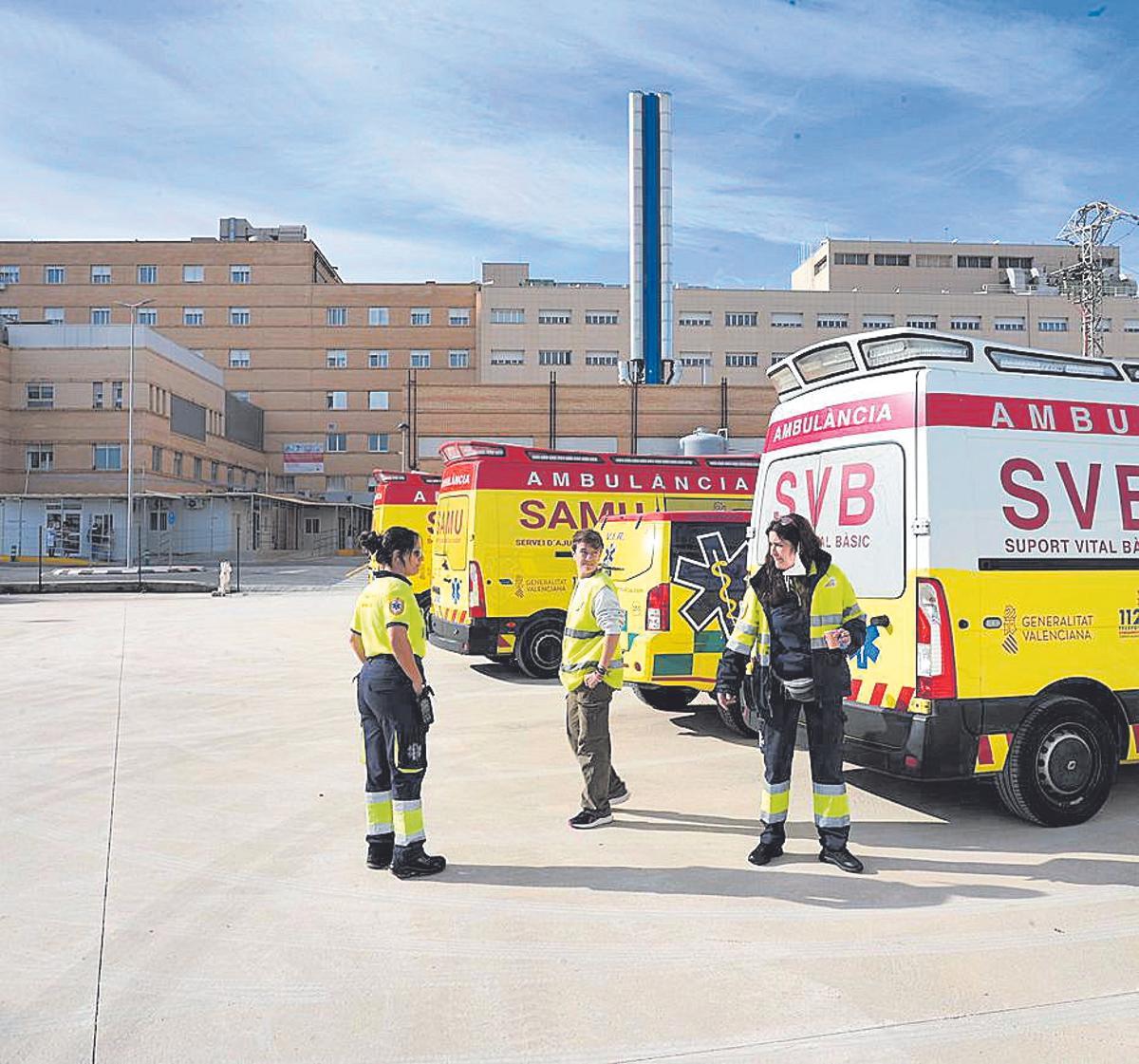 Obras en las Urgencias del Hospital General de Castellón