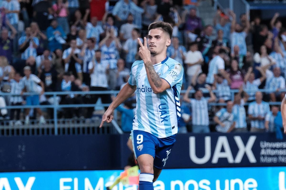 Málaga CF - Deportivo La Coruña en La Rosaleda