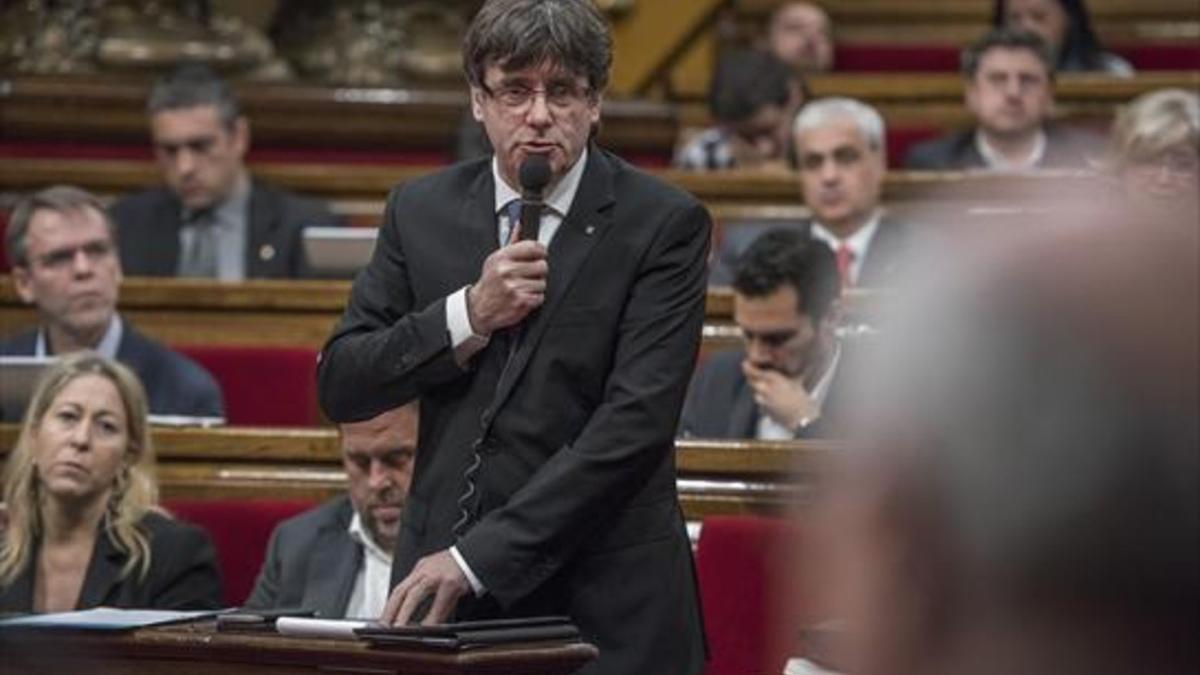 Carles Puigdemont.