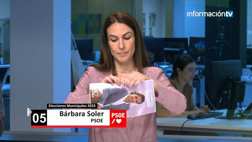 Tensión en el debate de Torrevieja: La candidata del PSOE rompe un programa con la foto del alcaldable del PP