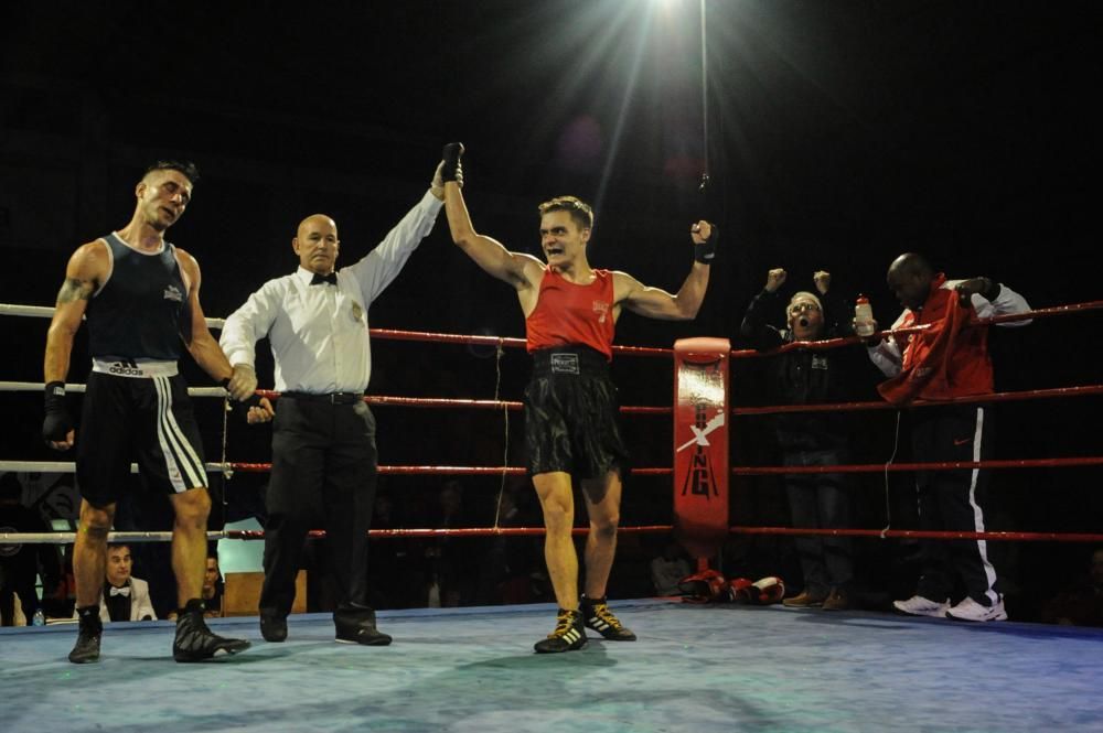 La noche del mejor boxeo gallego