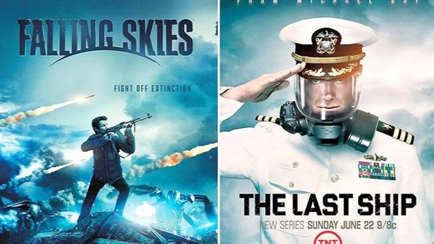 Carteles de &#039;Falling Skies&#039; y &#039;The Last Ship&#039;.