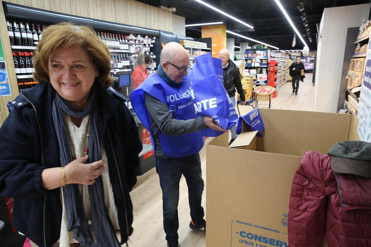 Inician la campaña solidaria para el Banco de Alimentos en Barcelona