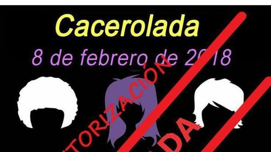 La Delegación del Gobierno no autoriza la &#039;cacerolada&#039; feminista de Murcia