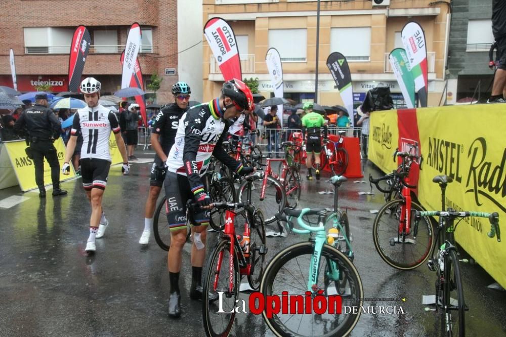 Salida de la Vuelta Ciclista a España desde Lorca