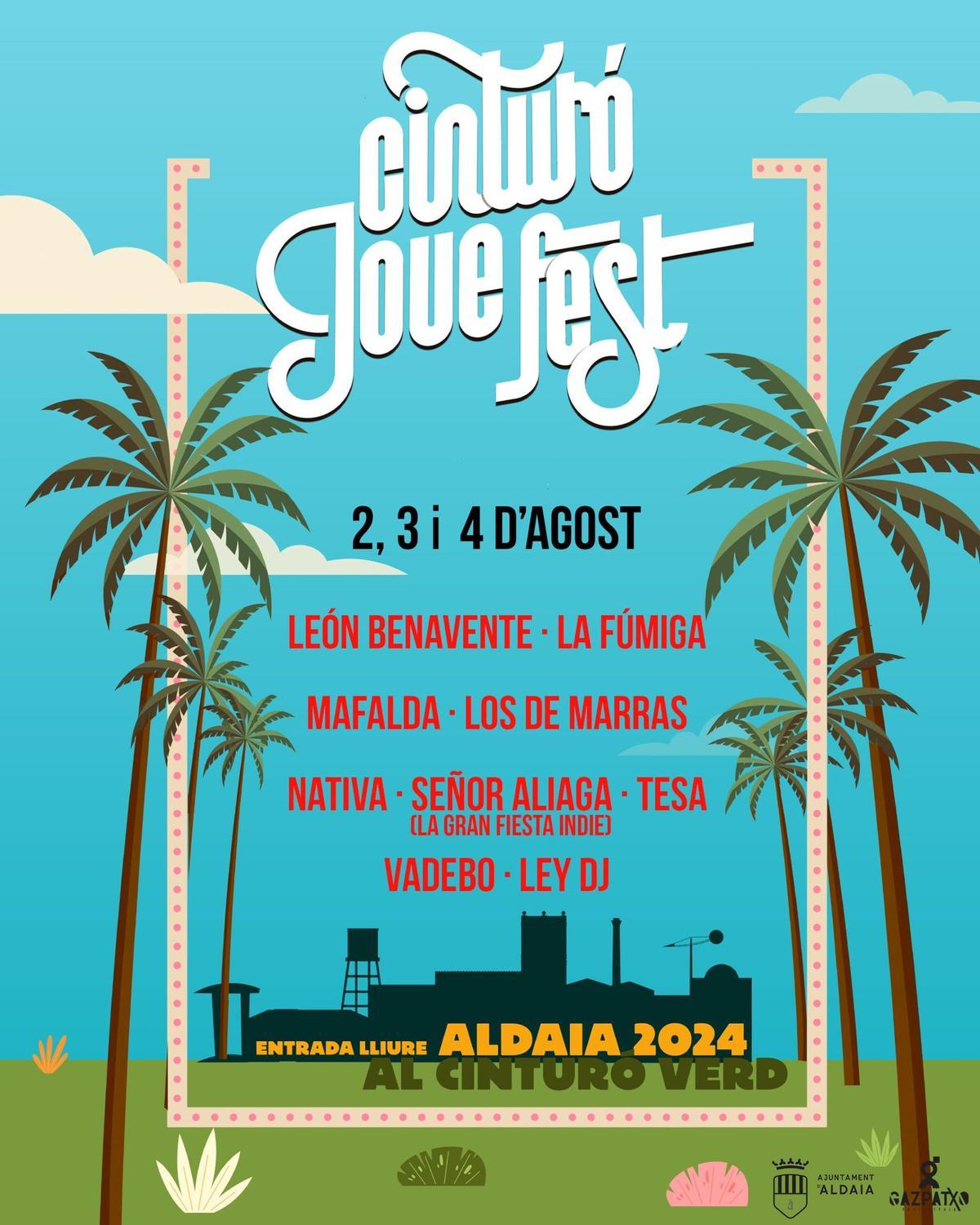 Cartel del Cinturó Jove Fest 2024