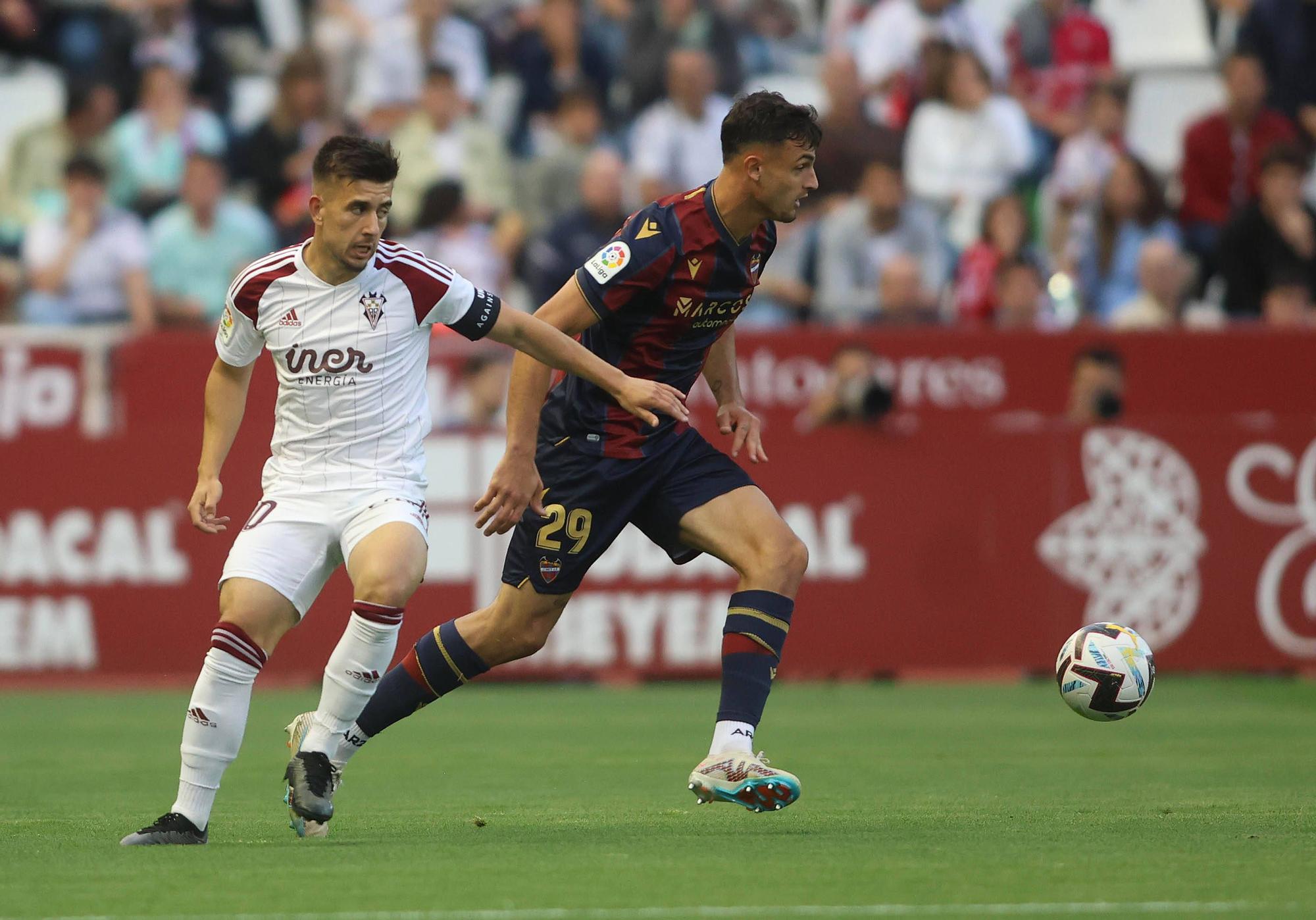 Las mejores imágenes del Albacete - Levante