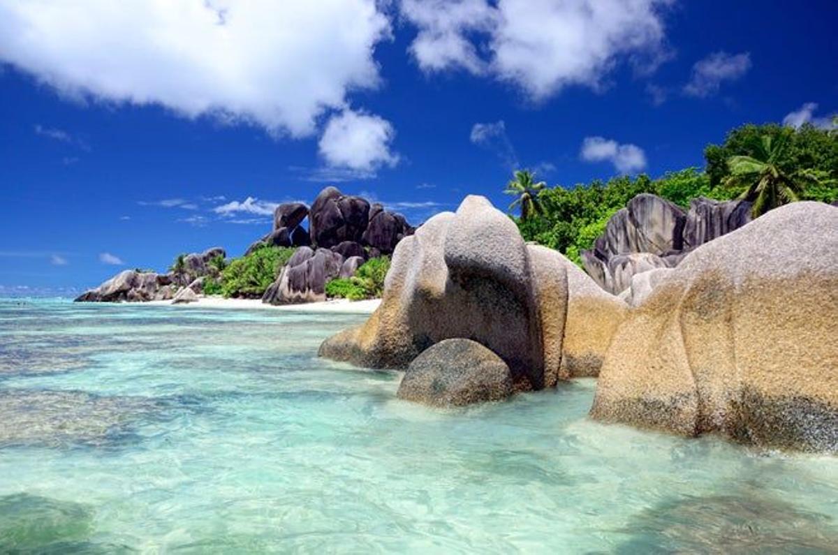 La Isla de La Digue es una de las más bellas de las Seychelles.