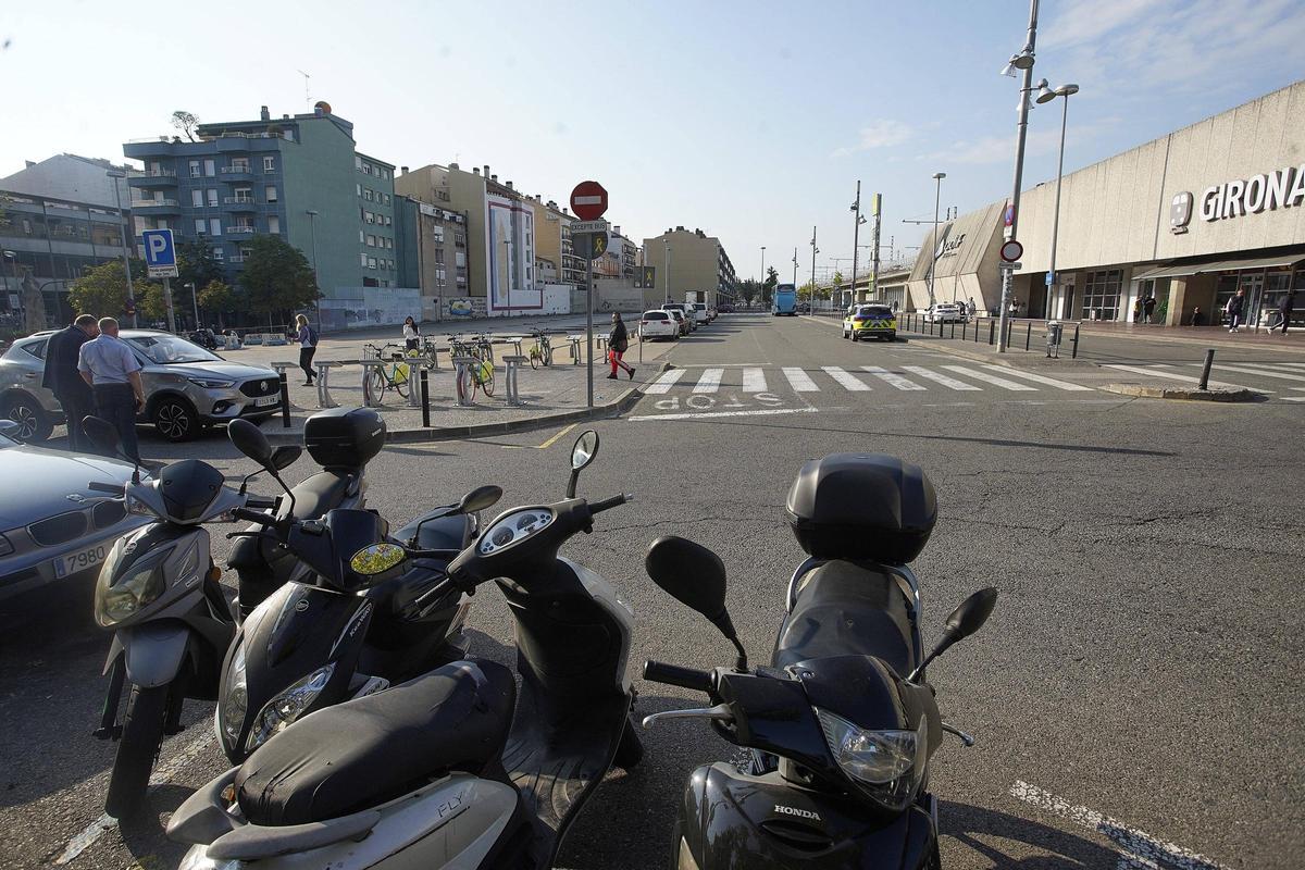 La plaça d'Espanya, en una imatge d'arxiu.