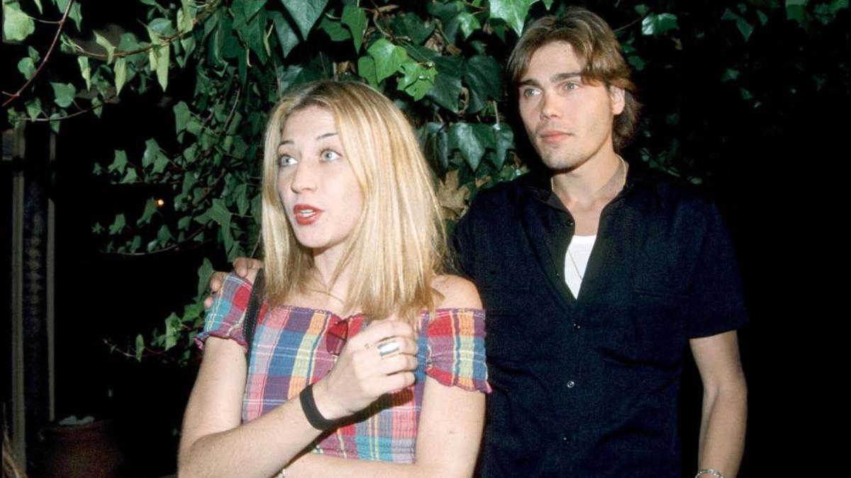 Fayna Bethencourt y Carlos Navarro 'El Yoyas', en 2001