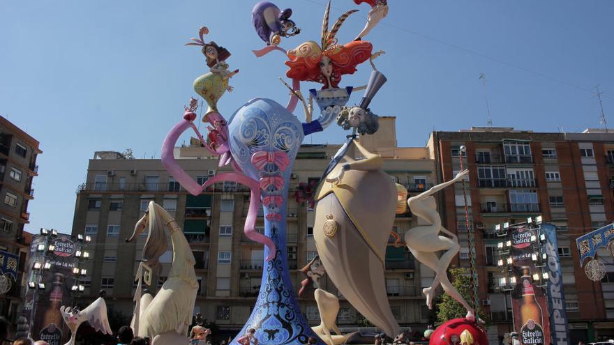 Falla L&#039;Antiga de Campanar, ganadora del primer premio.