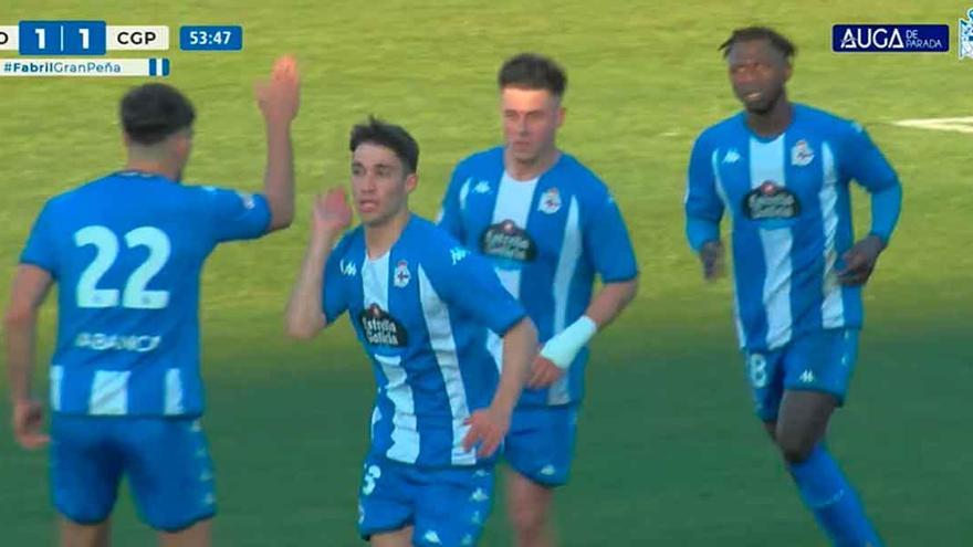 2-1 | Remontada del Fabril contra el Celta C