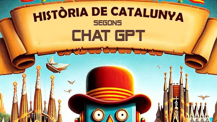 La portada d''Història de Catalunya segons Chat GPT', de Nexum Edicions