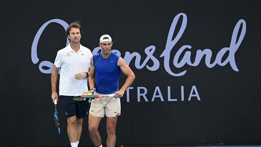 Rafa Nadal evita a los favoritos en su regreso al tenis en Brisbane