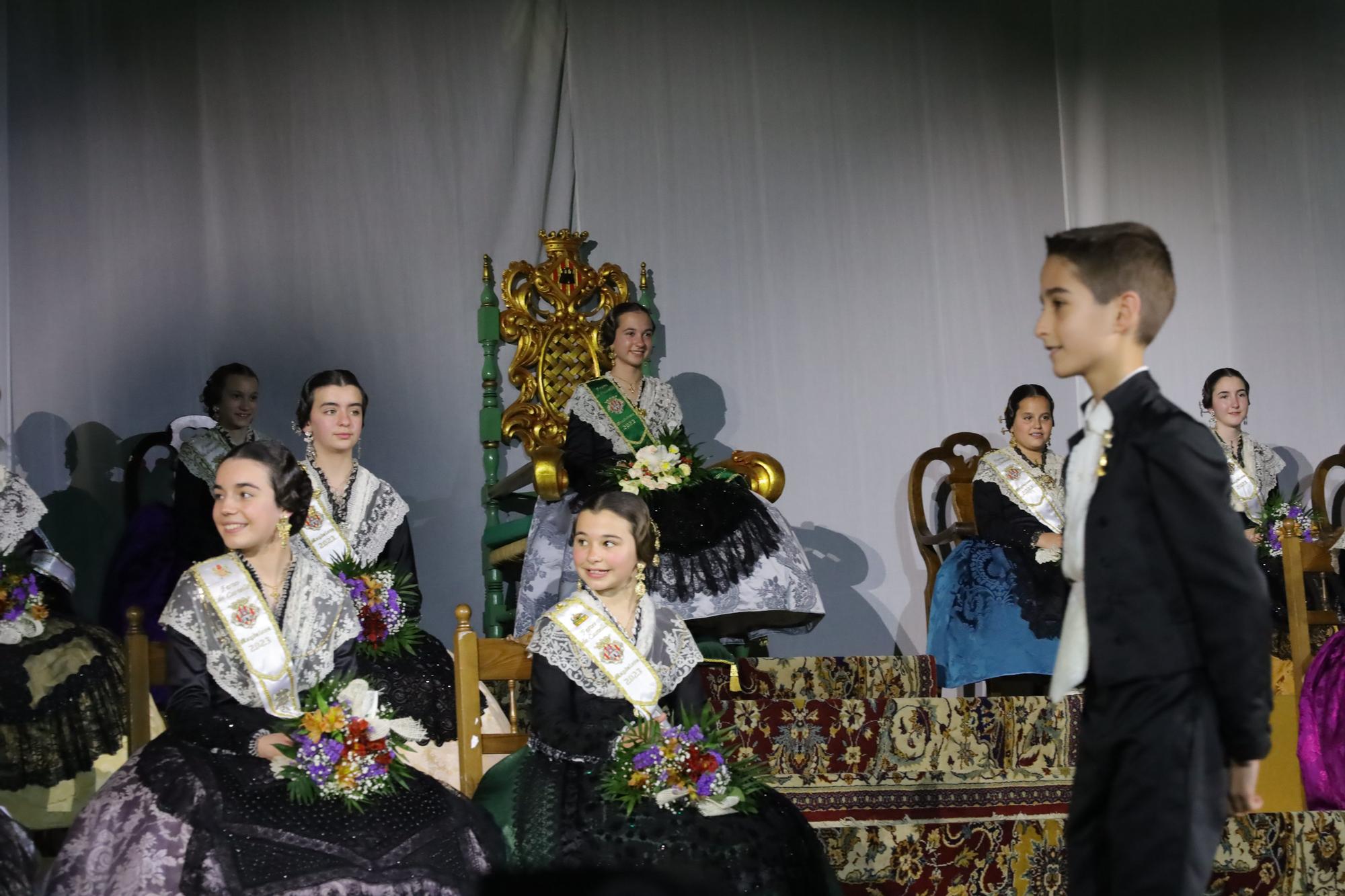 Galania a la reina infantil de las fiestas de la Magdalena