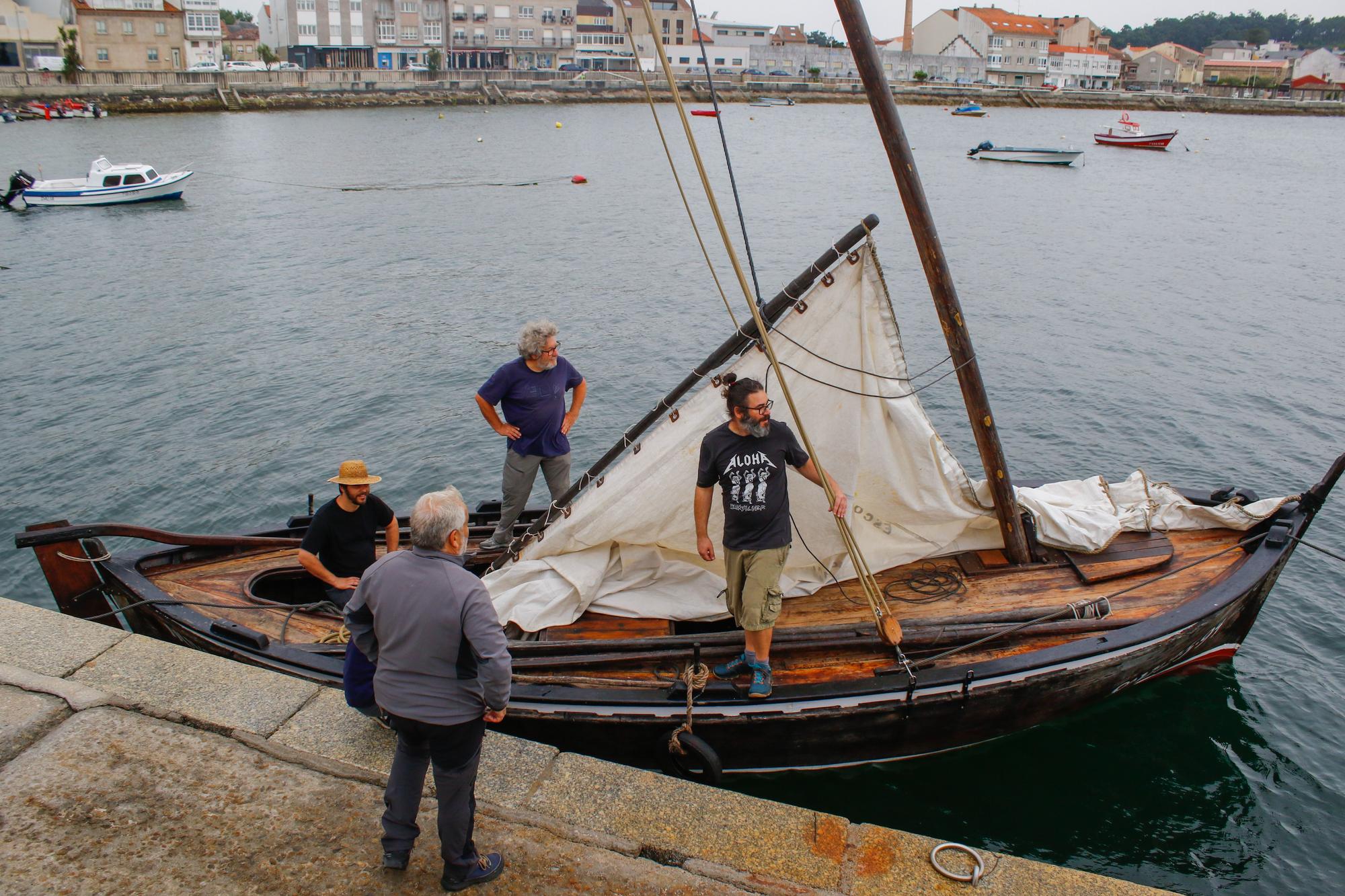 A vela tradicional volve navegar na Arousa