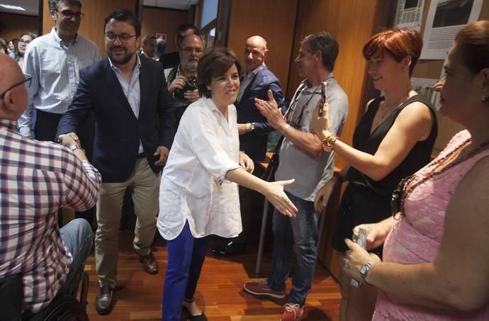 Visita de Soraya Saenz de Santamaría