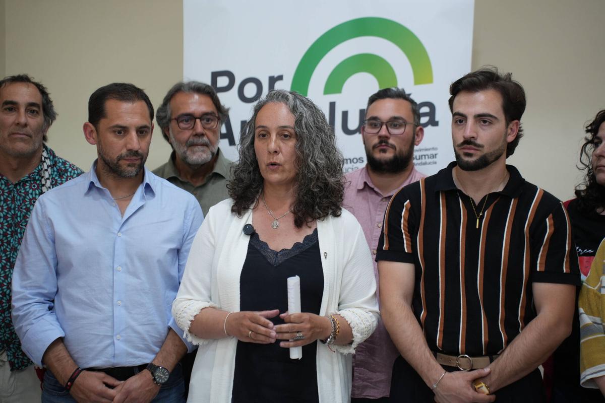 La noche electoral en la sede de Por Andalucía, en imágenes La noche electoral en la sede de Por Andalucía, en imágenes