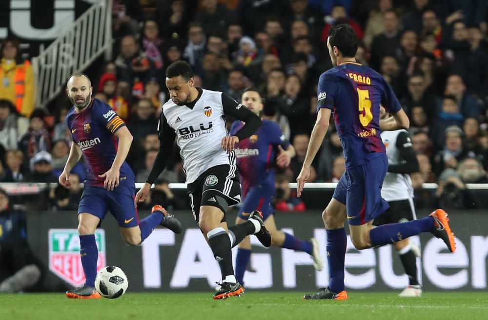 Valencia - Barcelona, en imágenes