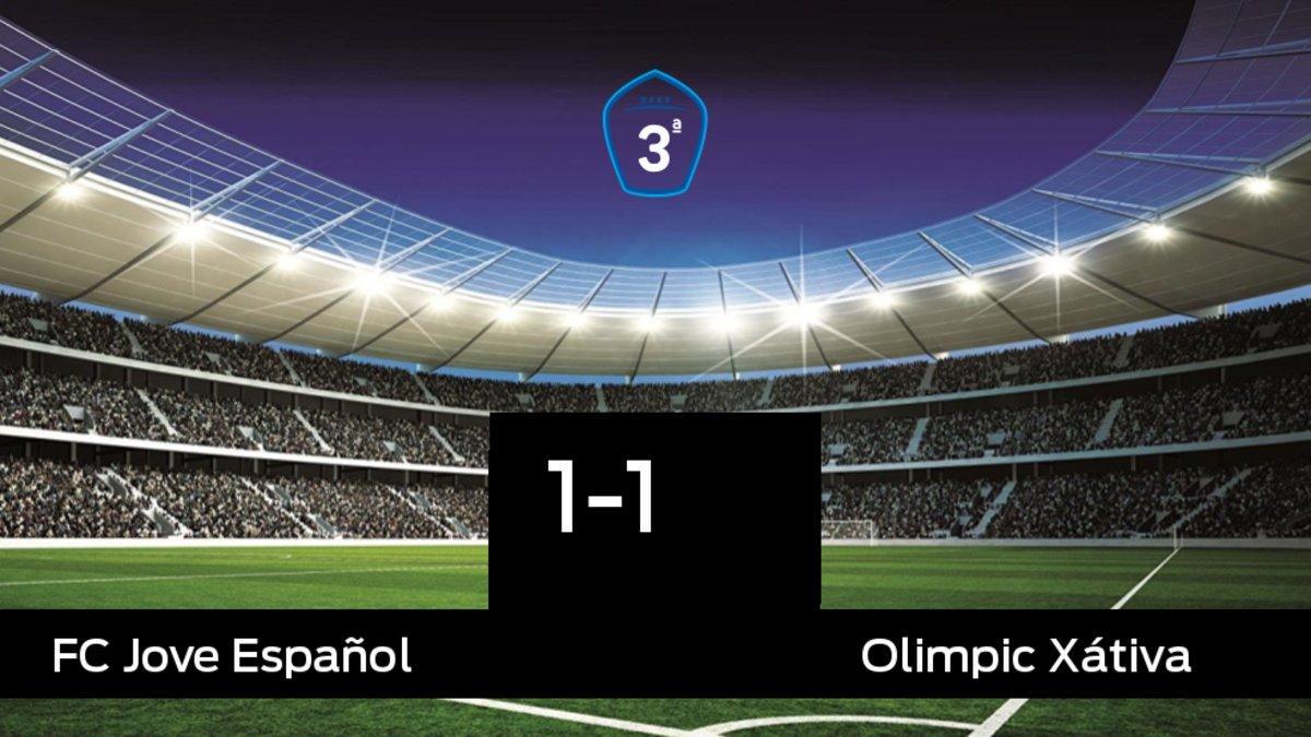 Empate entre Jove Español y Olimpic Xátiva