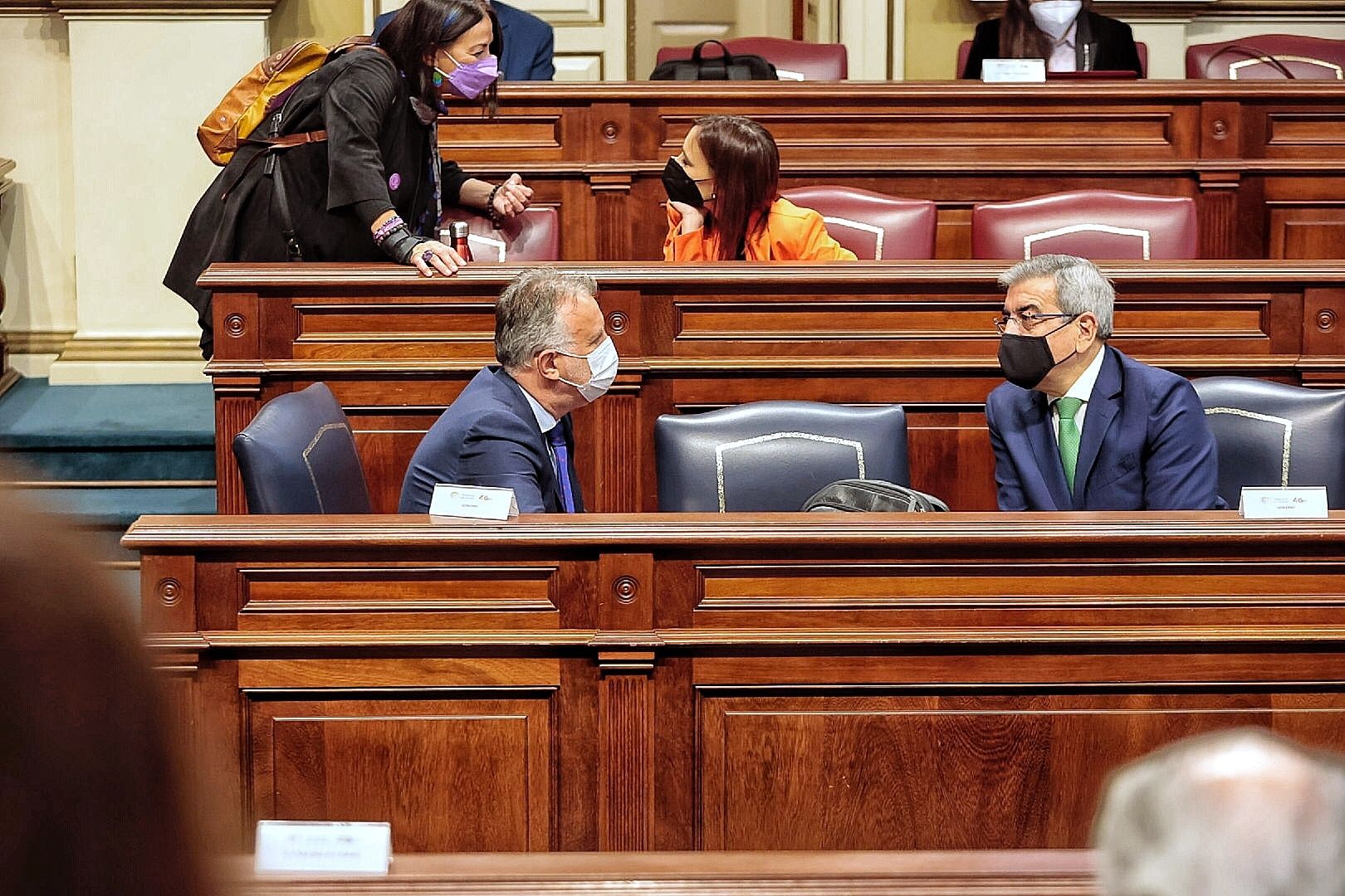 Pleno del Parlamento de Canarias (21/12/2021) y aprobación de los presupuestos autonómicos