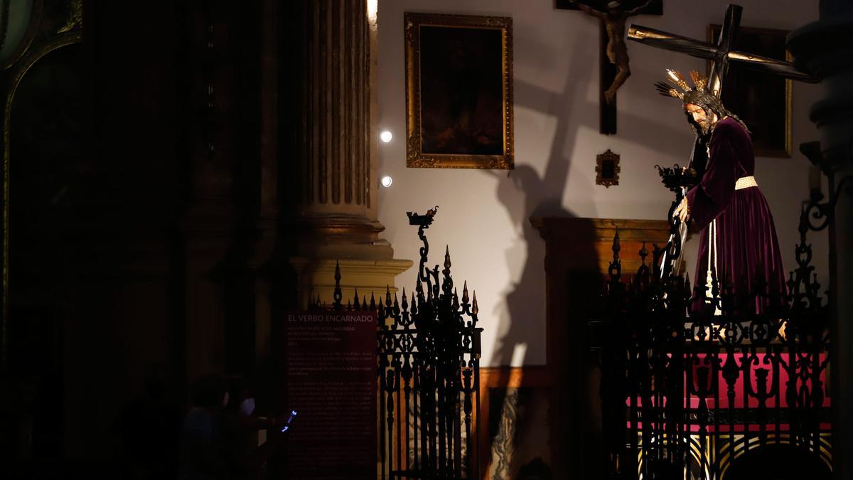 El Nazareno Redentor del Mundo, en 'El Verbo Encarnado', en la Catedral