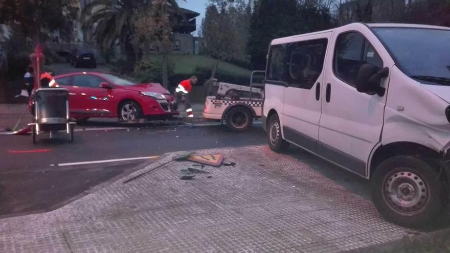 Un accidente leve causa retenciones en Río San Martín