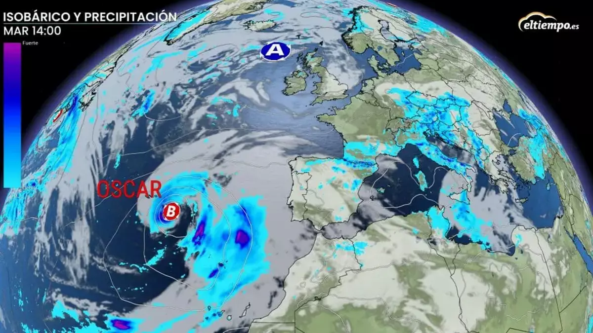 ‘Òscar’ retarda l’estiu a Espanya: així marcarà el temps aquesta setmana