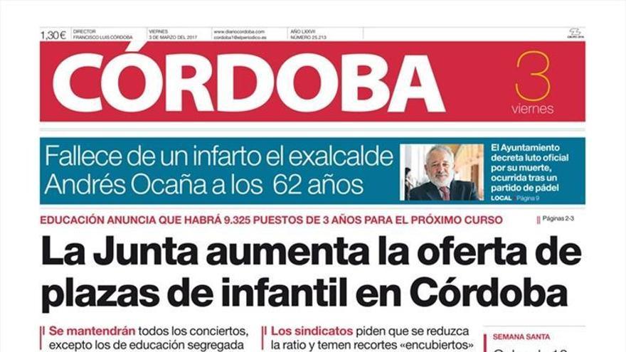 La portada de CÓRDOBA