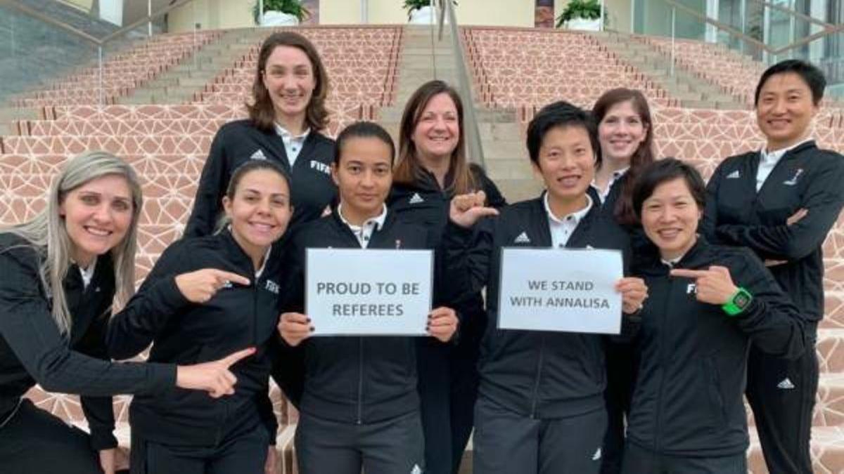 Árbitras del Mundial de fútbol femenino