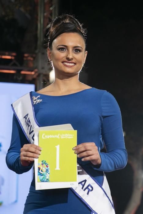 01.02.20. Las Palmas de  Gran Canaria. Carnaval 2020. Sorteo de candidatas Gala Reina del Carnaval. Foto Quique Curbelo  | 01/02/2020 | Fotógrafo: Quique Curbelo