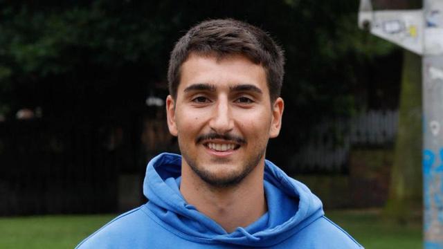Alonso Meana, en el parque La Campana, en Oviedo. | Fernando Rodríguez