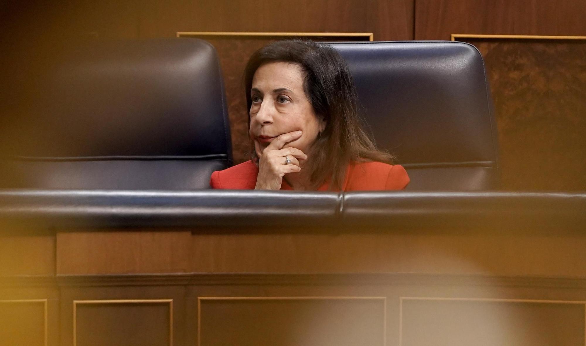 Pedro Sánchez comparece en el Congreso de los Diputados.