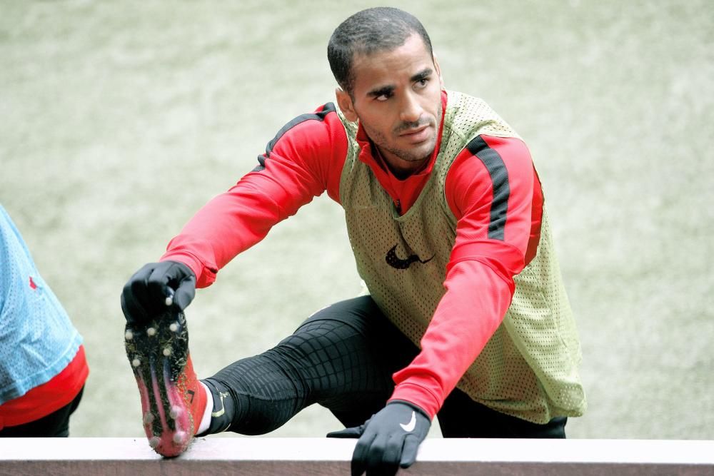 Entrenamiento del Sporting de Gijón