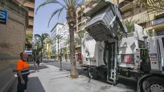 La implantación del nuevo contrato de limpieza de Alicante se aplaza ahora hasta después de Hogueras