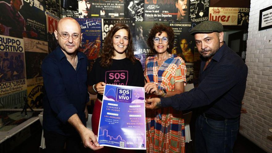 El festival Sos en Vivo se ha presentado este jueves en Linacero Café de Zaragoza.