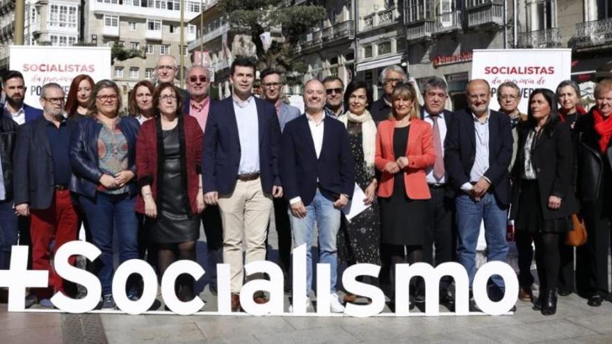 La presentación de candidatos hoy en Porta do Sol.