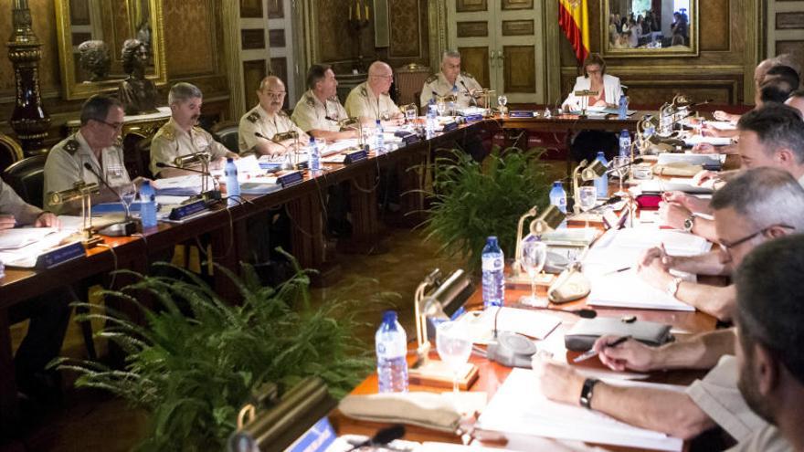 Cospedal ha presidit la trobada del Consell Superior de l&#039;Exèrcit.