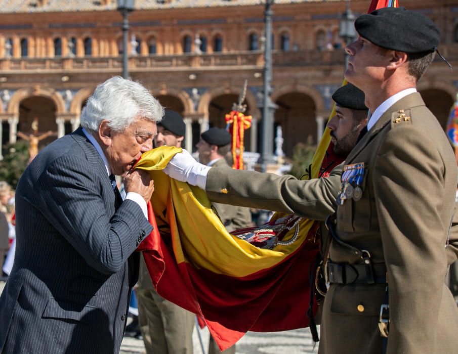 Jura de bandera civil en Sevilla.