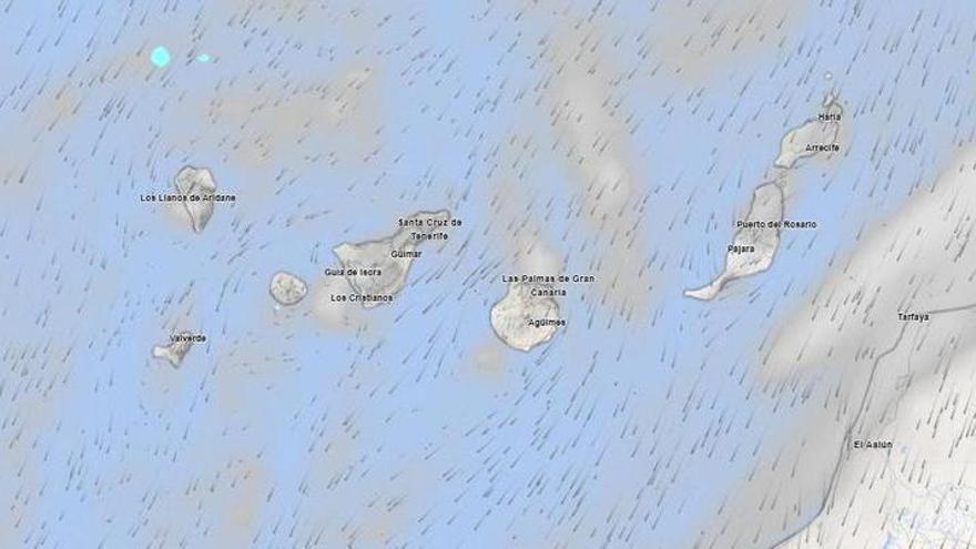 Aemet Forecasts Mild Weather Shift and Strengthening Trade Winds in Canary Islands