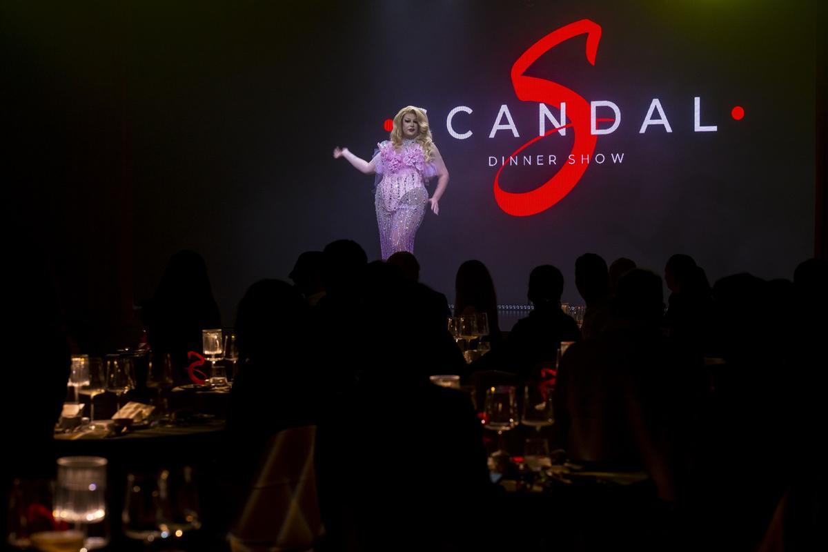 El espectáculo fue un éxito.