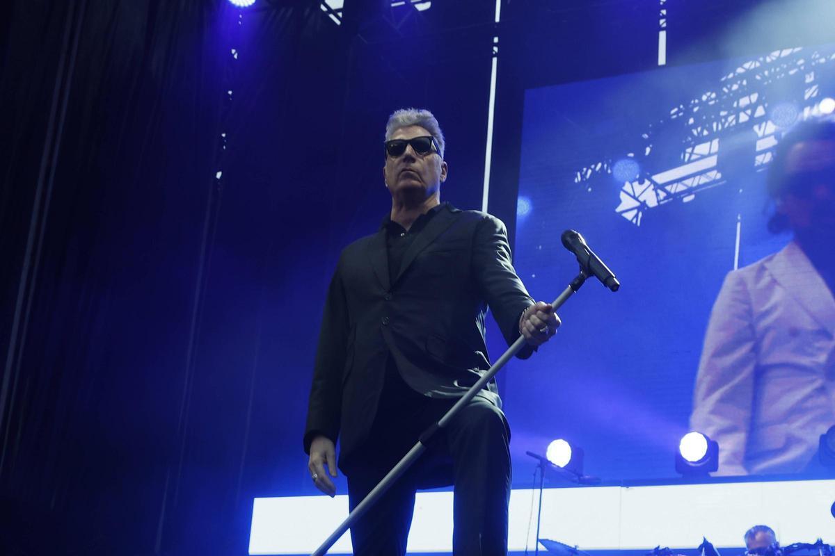 El concierto de Loquillo en el Festival Metrópoli de Gijón, en imágenes