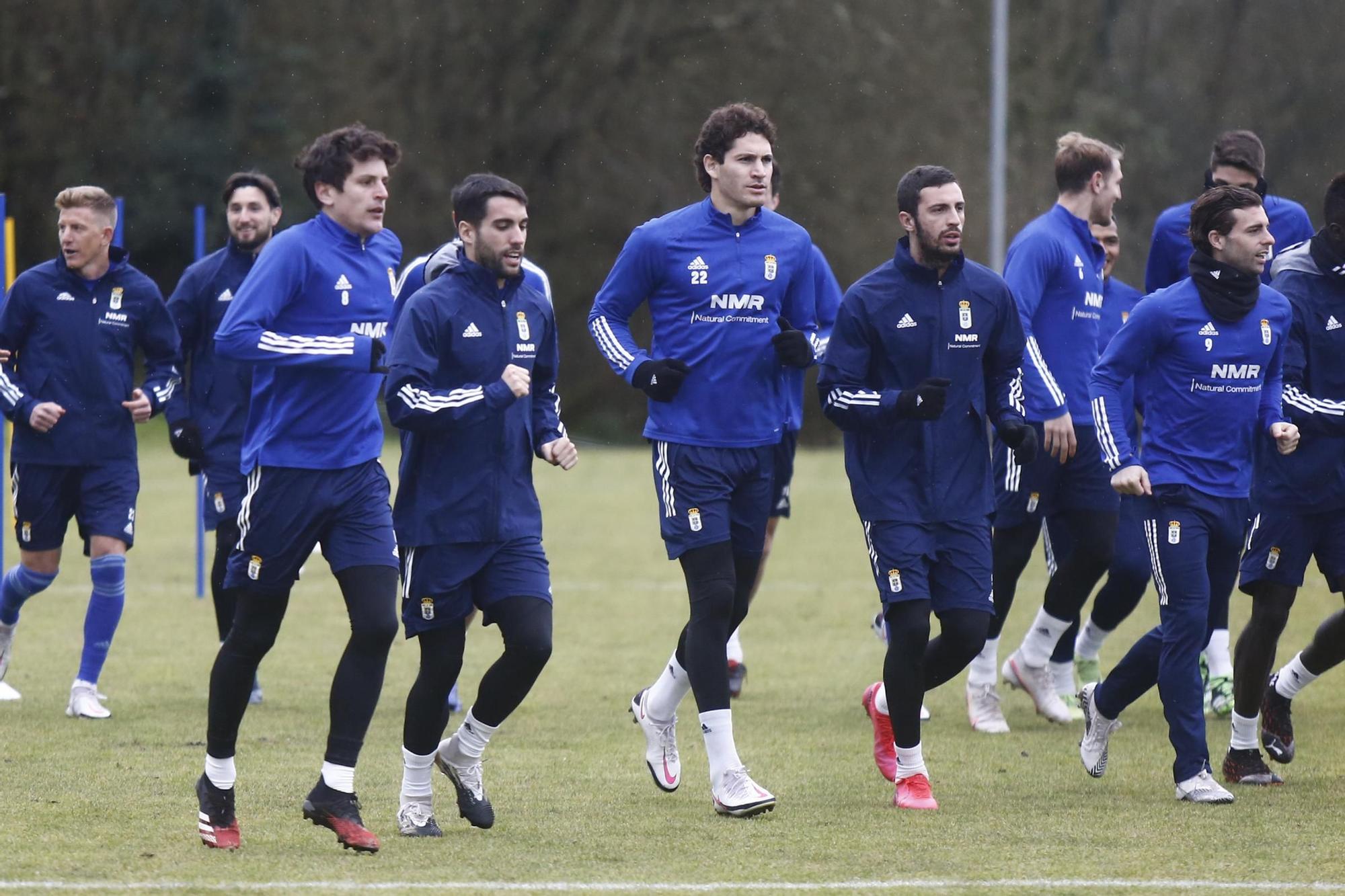 Entrenamiento del Oviedo