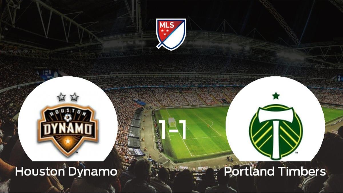 El Portland Timbers logra un empate a 1 frente al Houston Dynamo